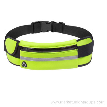 Waterproof bottle holder fanny pack sport colorful running belt sports running bag